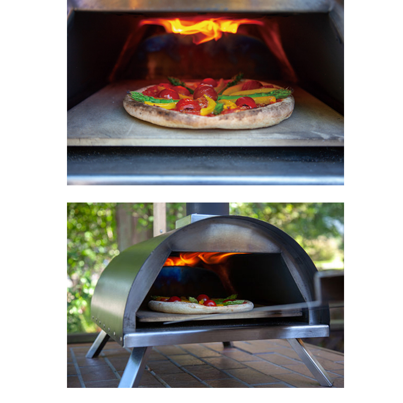 どこでも焼ける本格PIZZA窯 ポータブルピザオーブンKABUTO 7カブト 